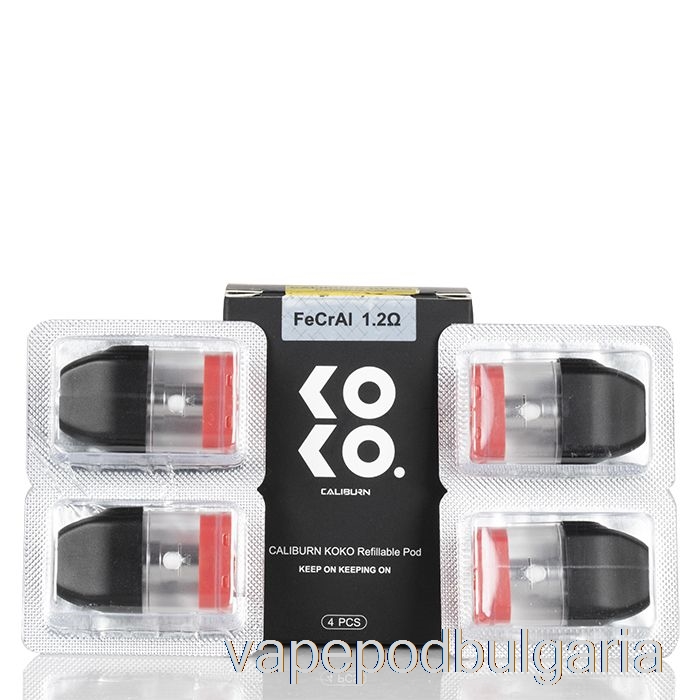 Vape Технически характеристики Uwell Caliburn Replacement Pods 1.2ohm Caliburn Koko Pods